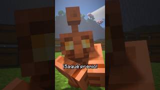 El COPPER GOLEM se puso raro... #minecraft #shorts