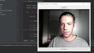 Webcam recorder | Python | OpenCV | PyQT |