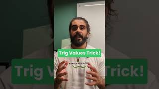 Hand trick for Trig Values 😎