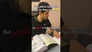 HUGE Syllabus of JEE - True Emotion #jee2023 #jee2024 #namokaul #jee2025 #jee
