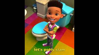 Potty Slam | Mr Super Dude x KinderChartin' | #kindie #childrensongs  #bathroom #familymusic