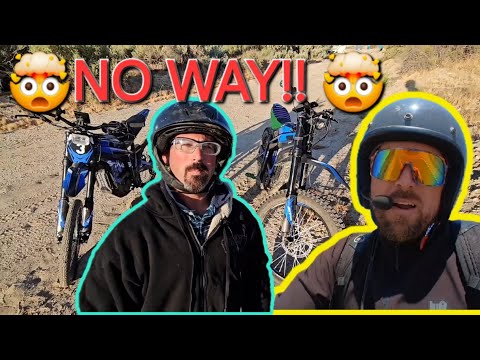 Talaria MX4 Fat Tire vs. Skinny Tire LONG RANGE TEST
