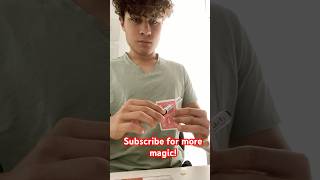 How does it work? Coment! #magic #cardmagic #viralmagic #trending #pencilmagic #penthroughcard