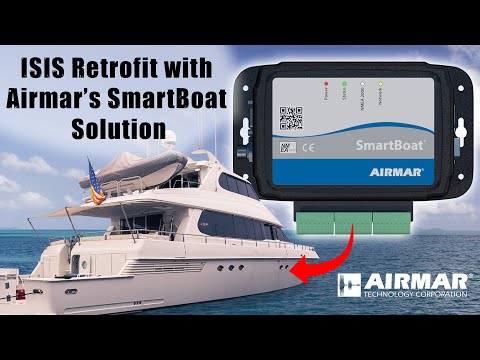 Lazzara Yacht Retrofit with Airmar’s SmartBoat® Solution