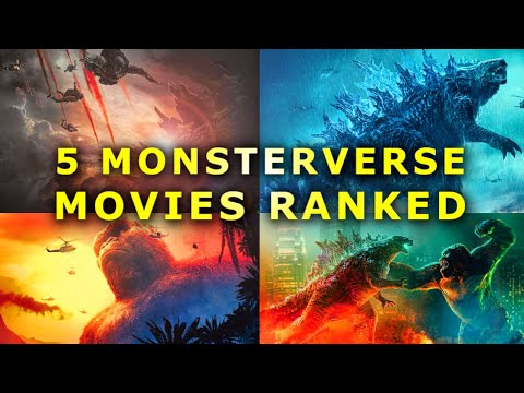 All 5 Monsterverse Movies Ranked Tier List (Including Godzilla x Kong)