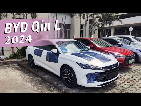 比亚迪秦L实车上路！第五代DM-i混动，颜值超高 | 2024 BYD qin L PHEV sedan