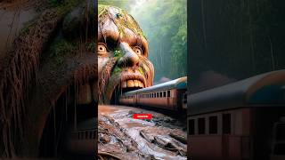 Travel Exploring: Mysterious Train #part48 - #trending Amazing Jungle #shorts