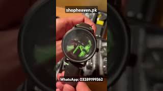 Wheel Watch 360° Rotating Dial - Leather Strap #wheelwatch