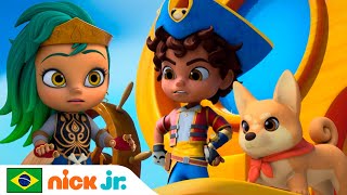 Santiago dos Mares | O filhotinho pirata! | Nick Jr. em Português