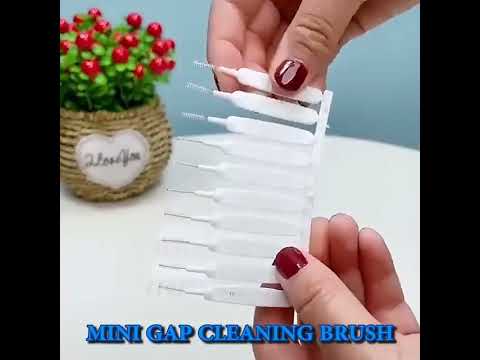 SpiderJuice® Fine Nozzle Anti Clogging Shower Head Mini Cleaning Brush Set