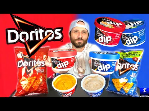 Does Doritos Dip Suck? | Doritos Spicy Nacho + Cool Ranch Jalapeño Dip Review