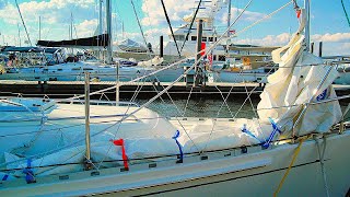How to Rig a Spare Jib or Storm Sail for Instant Hoisting