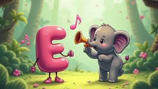 A B C Alphabet Song for Kids ✨ | Fun 3D Cartoon Letters | #Shorts #ABCSong"