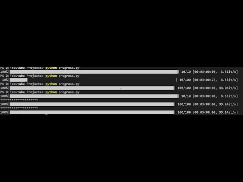 How To Add A Progress Bar In Python  - Python Tutorial