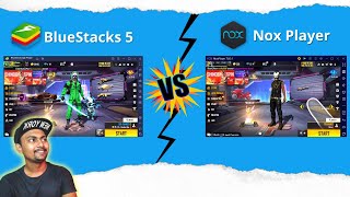 BlueStacks 5 Vs Nox Player || Which is the best emulator for PC and Laptop 2022