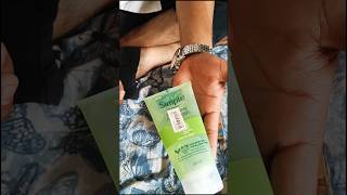 simple face wash review | simple face wash kaisa hai  | #shorts