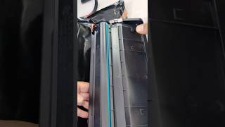 Replacing a cartridge HP laserjet 404dn. #hplaserjet #printer #toner #cartridge #techtravellershub