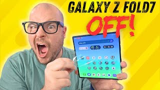 Galaxy Z Fold 7 I Removed The Screen Protector: What Happens If You Peel This Off? 😳