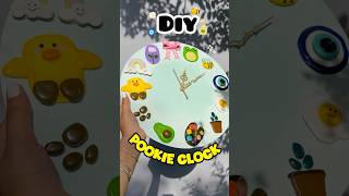 MAKE YOUR OWN CLOCK ⏰ AT HOME|| clock DIY #diy #craft #clock #ytshorts #viralshorts #claycraft #art