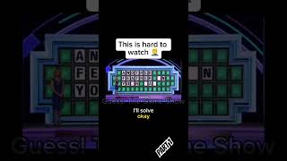 #funny #gameshow #fail wheel of fortune dumbest contestants