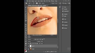 Add Realistic lipstick color | easy photoshop tutorial