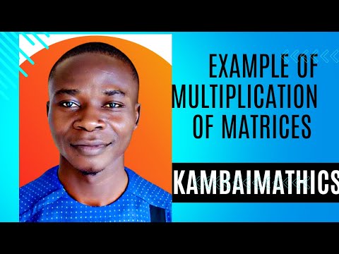 Multiplication of Matrices | Matrix Operations Explained #olympiadmathematicalquestion