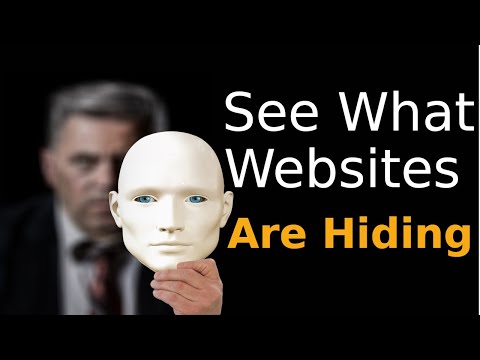 Find out what websites are hiding from search engines