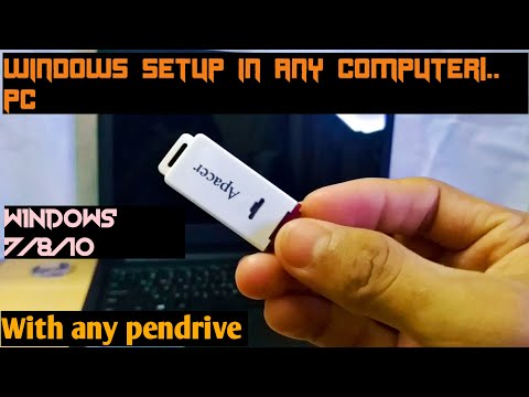 How to install / setup windows in any PC|| windows 7/8/10
