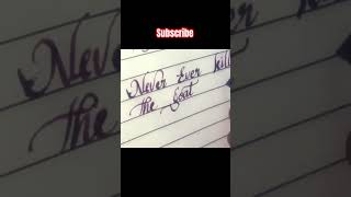 #writing #shortfeed #calligraphy #cursive_handwriting_practice_for_kids #cursive @Idealcalligraphers