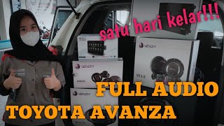 FULLAUDIO AVANZA.TV Android MiRai.Audio Venom.#androidmobil #avanza #audiomobil #toyotaavanza #audio