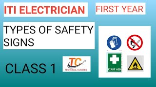 Iti Electrician Safety Signs And Types Of Safety Signs