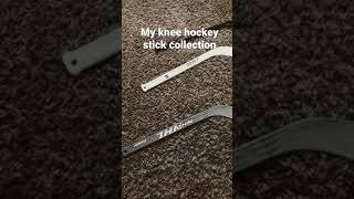 My knee hockey stick Collection￼