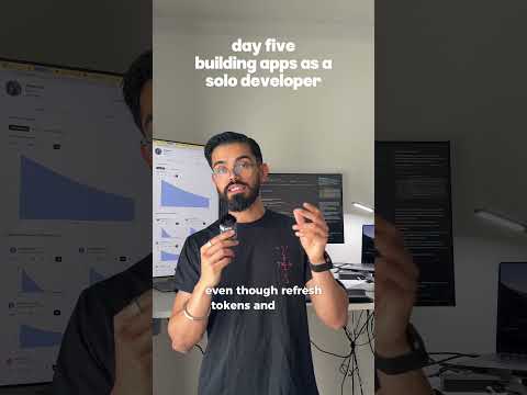 day five of building apps as a solo developer
