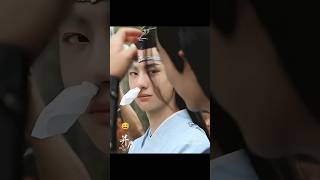 Sweet & Funny 🤣😅 The Untamed BTS 💚❤️🎧#wangyibo #xiaozhan #theuntamed #shortsfeed #shorts #yizhan