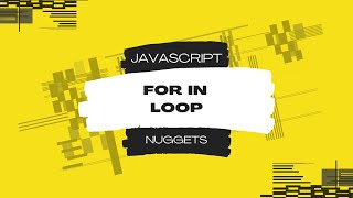 "for in" Loop