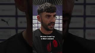 Pietro Terracciano after today's friendly 🗣️ | #Shorts