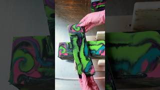 Making AND Cutting Aroma Borealis Soap! #soapmaking #soapcutting #soap #handmadesoap #soapmaker