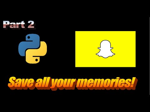 How to Merge Downloaded Snapchat Memories with Python | Part 2