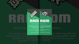 RAM vs ROM - ANALYSIS #ram #memory