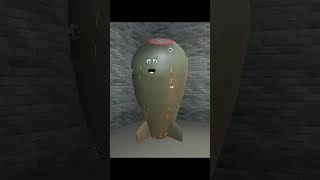 Bacon Hair and nuke bomb in Brookhaven Roblox
