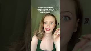 "drinking water will fix your POTS!" (tiktok humor) #pots #posturalorthostatictachycardiasyndrome