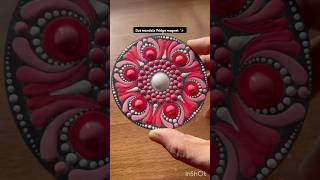Dot  mandala fridge magnet  #shorts #dotmandala #mandalaart #mandala #mandaladrawing #fridgemagnets