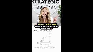 Special right triangles = SAT gold 🏅