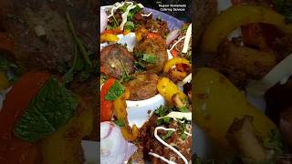 Mutton Raan Roasted And Chicken Shami Kebab | Nugear Homemade Catering Services