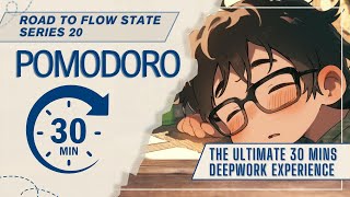 #20 30-Min Pomodoro (25/5) | Hong Kong | Deep Work Instrumental Music | 番茄鐘 (25/5) | 香港實景 | 深度工作純音樂