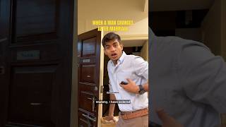 WHEN A MAN CHANGES AFTER MARRIAGE 😢.#man #marriage #mother #wife #hamzasyed
