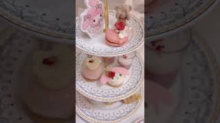 My Melody Afternoon Tea 🎀🫖 #sanrio #mymelody #afternoontea #sanriocore