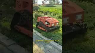 Remote controlled caterpillar bush trimmer made in China manufacturer factory