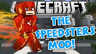 Playing as a speedster in Minecraft Skywars (Hacking on Mineplex)