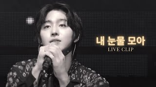 [AHN HYO SEOP] 'Gather My Tears' (내 눈물 모아) Live Clip